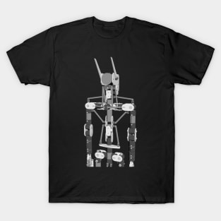 B&W Concept Robot 02 T-Shirt